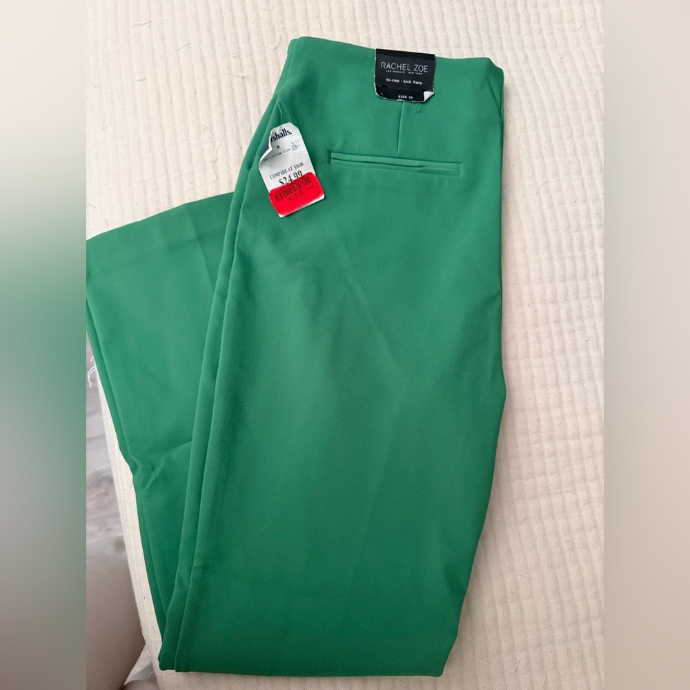 NWT GREEN SLACKS